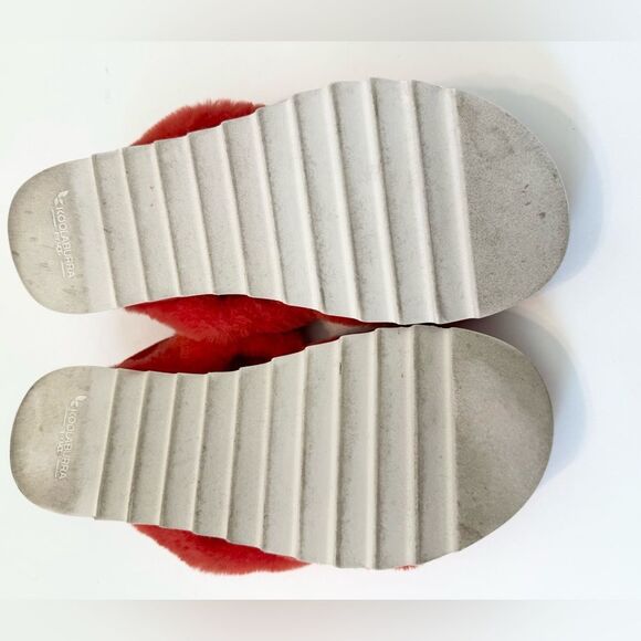 Koolaburra By UGG Fuzz-Ee Women's Fiesta Slip-on Sandals, Bright Orange Size 8 - Picture 8 of 8